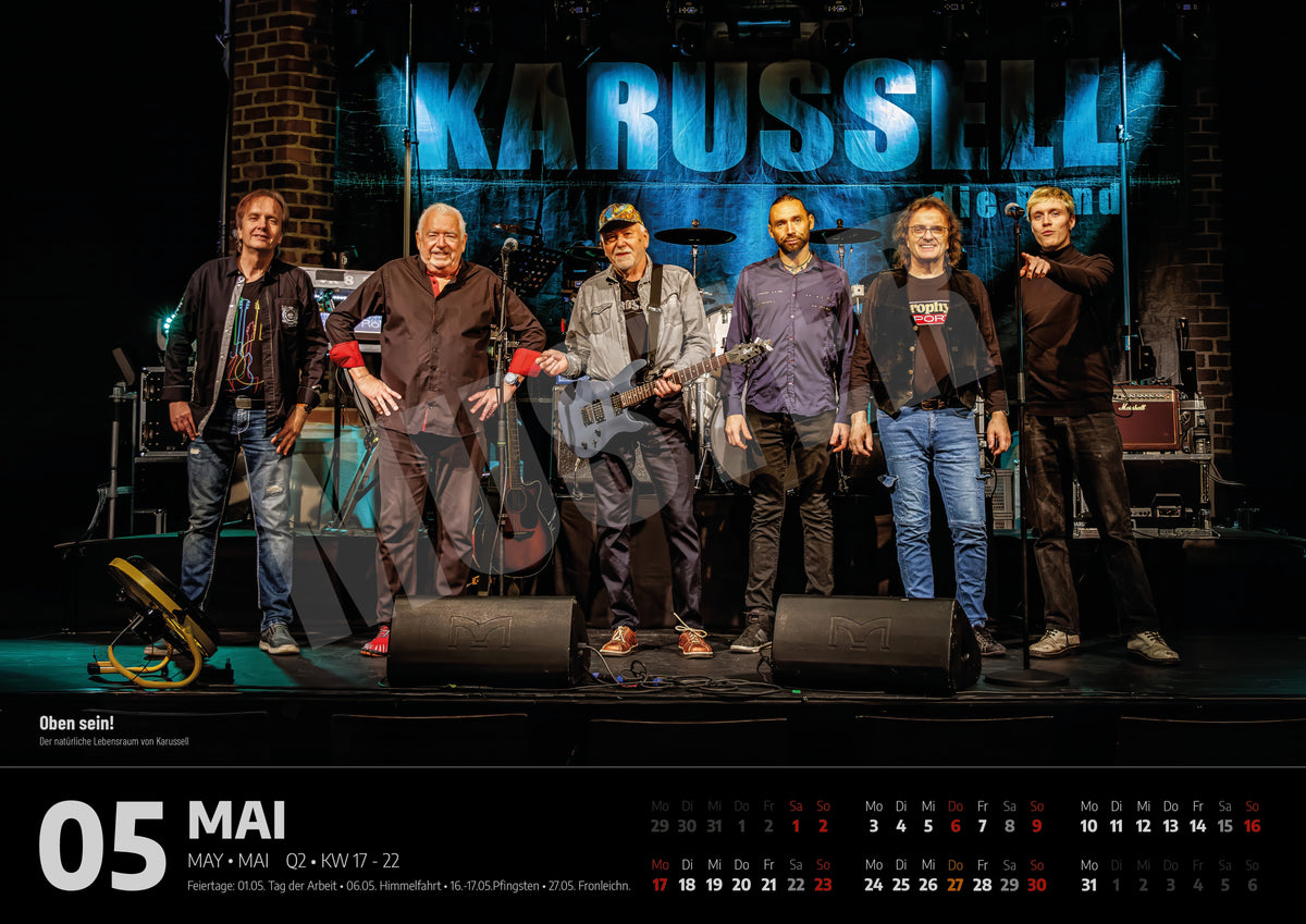 DER KALENDER - 50 JAHRE KARUSSELL - 2027