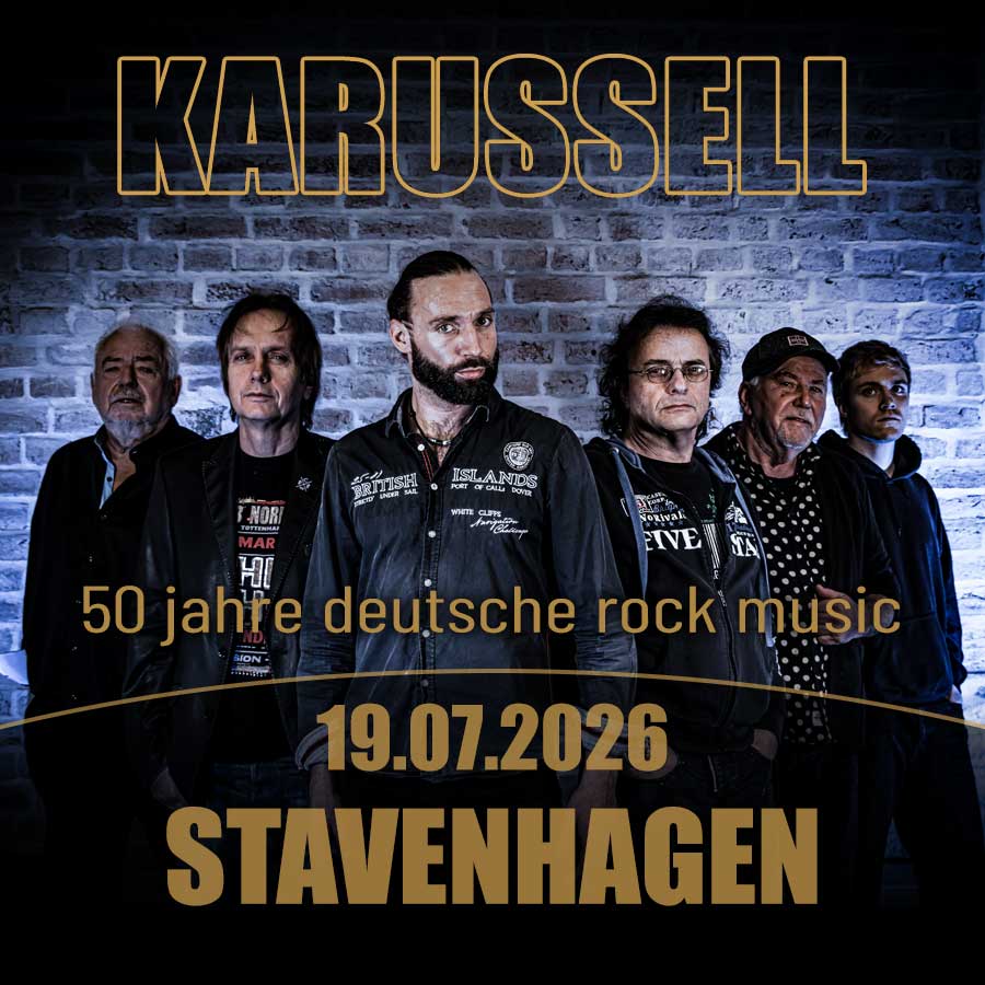 KARUSSELL-ROCKBAND | STAVENHAGEN | 19.07.2026
