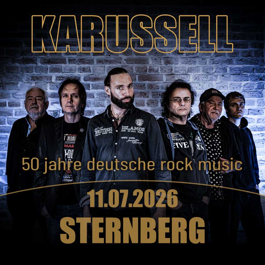 KARUSSELL-ROCKBAND | STERNBERG | 11.07.2026