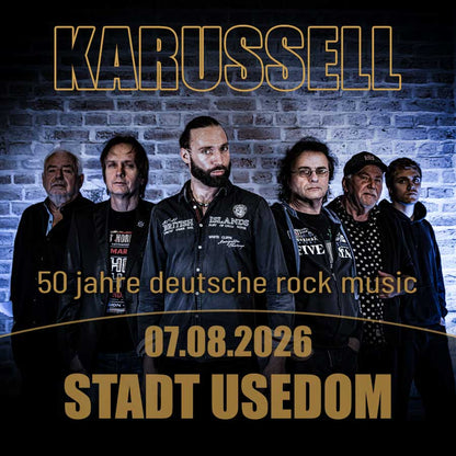 KARUSSELL-ROCKBAND | STADT USEDOM | 07.08.2026