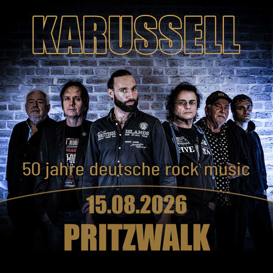 KARUSSELL-ROCKBAND | PRITZWALK | 15.08.2026