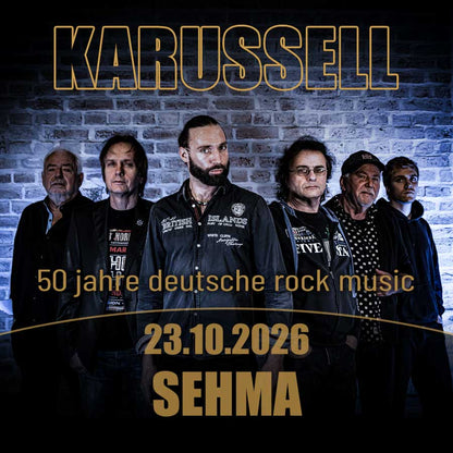KARUSSELL-ROCKBAND | SEHMA | 23.10.2026