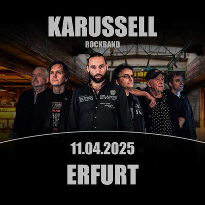 KARUSSELL-ROCKBAND | ERFURT | 11.04.2025