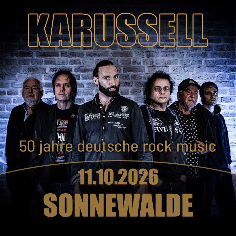 KARUSSELL-ROCKBAND | SONNEWALDE | 11.10.2026