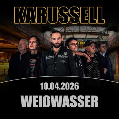 KARUSSELL-ROCKBAND | WEISSWASSER | 10.04.2026