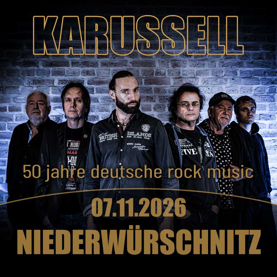 KARUSSELL-ROCKBAND | NIEDERWÜRSCHNITZ | 07.11.2026