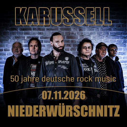 KARUSSELL-ROCKBAND | NIEDERWÜRSCHNITZ | 07.11.2026