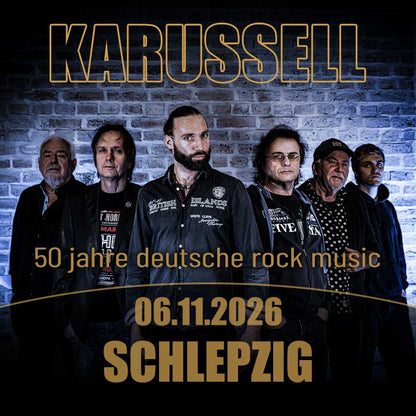 KARUSSELL-ROCKBAND | SCHLEPZIG | 06.11.2026