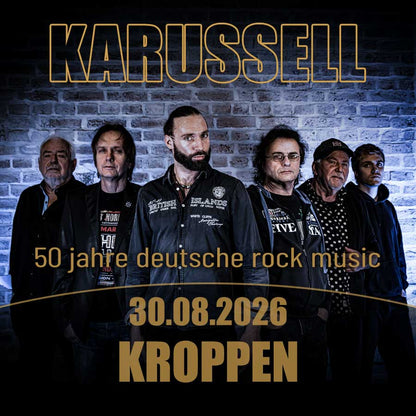 KARUSSELL-ROCKBAND | KROPPEN | 30.08.2026