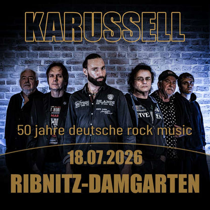 KARUSSELL-ROCKBAND | RIBNITZ-DAMGARTEN | 18.07.2026