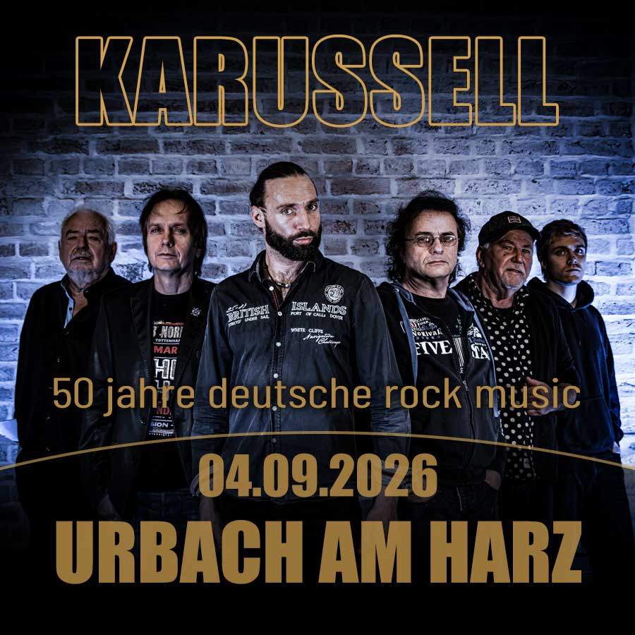 KARUSSELL-ROCKBAND | URBACH | 04.09.2026