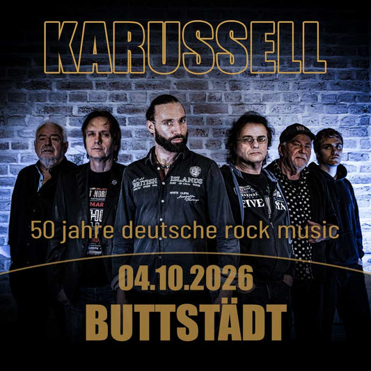 KARUSSELL-ROCKBAND | BUTTSTÄDT | 04.10.2026